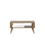 Hanah Home Ionis Mesa de Centro Roble y Blanco